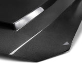 Type-SN double sided carbon fiber hood for 2018-2023 Ford Mustang