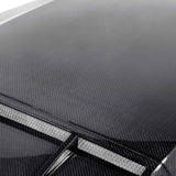 Type-TS ram air carbon fiber hood for 2010-2014 Shelby GT500 and 2013-2014 Ford Mustang