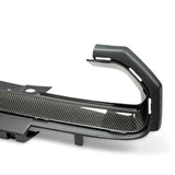 Carbon fiber tail light surround for 2008-2014 Dodge Challenger
