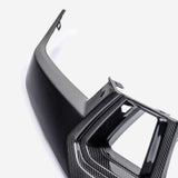 Carbon fiber headlight surround for 2024 Ford Mustang Dark Horse