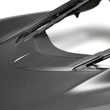 Dry carbon fiber decklid for 2020-2024 Chevrolet C8