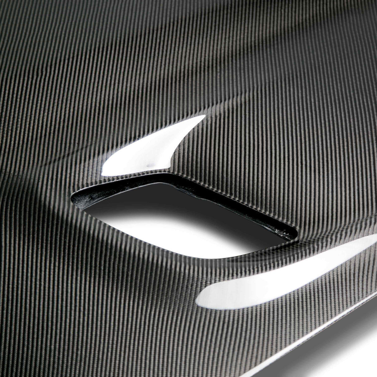 Type-OE carbon fiber hood for 2015-2023 Dodge Challenger Hellcat