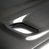 Type-OE carbon fiber hood for 2015-2023 Dodge Challenger Hellcat