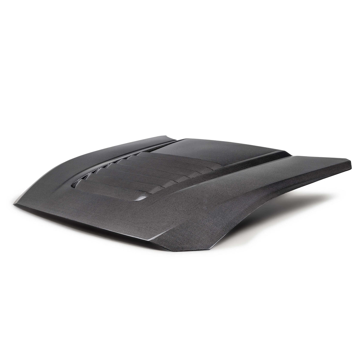 Type-GT5 double sided carbon fiber hood for 2024 Ford Mustang