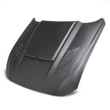 Type-AB ram air fiberglass hood for 2018-2023 Ford Mustang