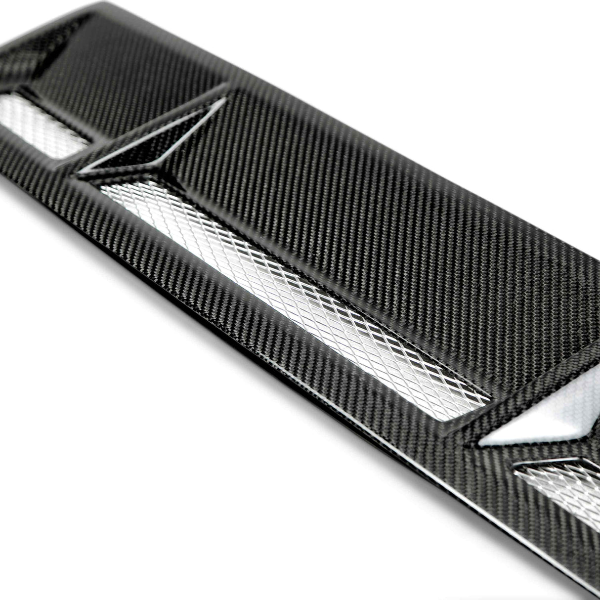 Carbon fiber hood vent for 2010-2014 Ford Shelby GT500