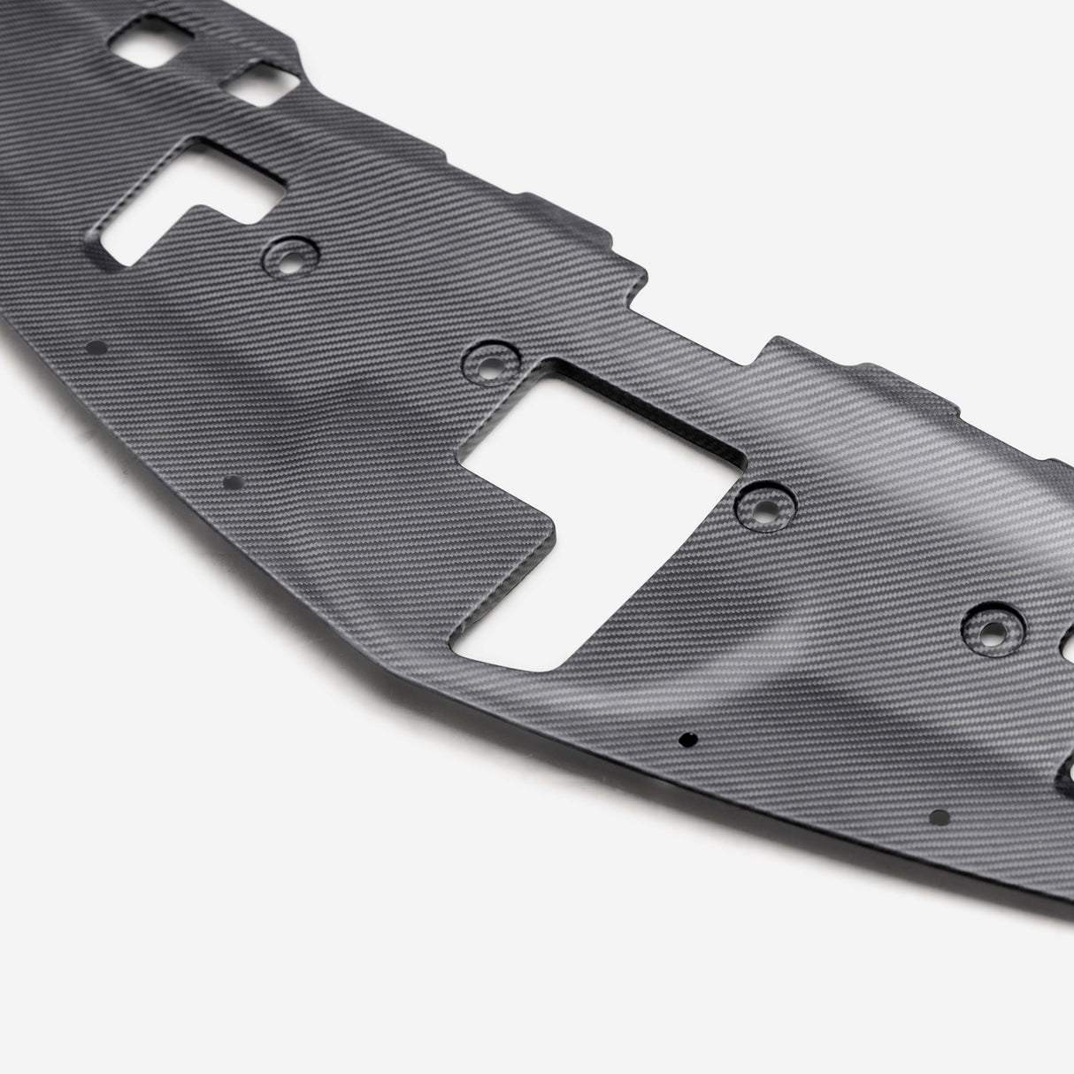 Carbon fiber cooling plate for 2023-2024 Nissan Z (Matte Finish)