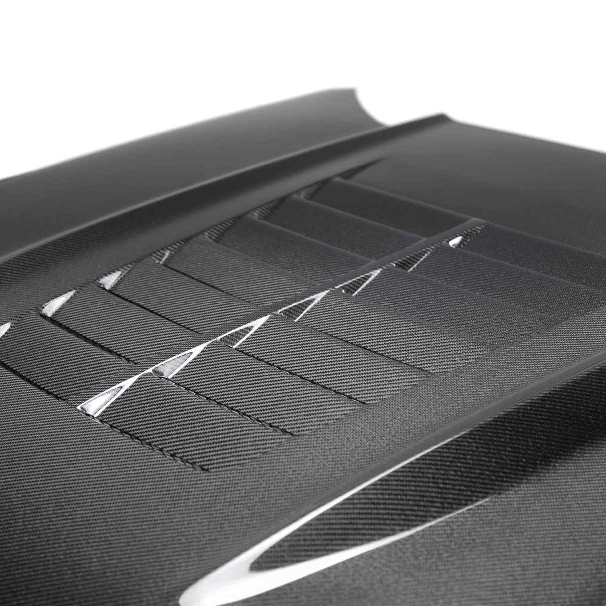 Type-GT5 double sided carbon fiber hood for 2015-2017 Ford Mustang