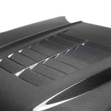 Type-GT5 double sided carbon fiber hood for 2015-2017 Ford Mustang