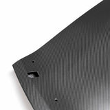 OE-style dry carbon fiber trunk lid for 2017-2022 Acura NSX - Matte finish