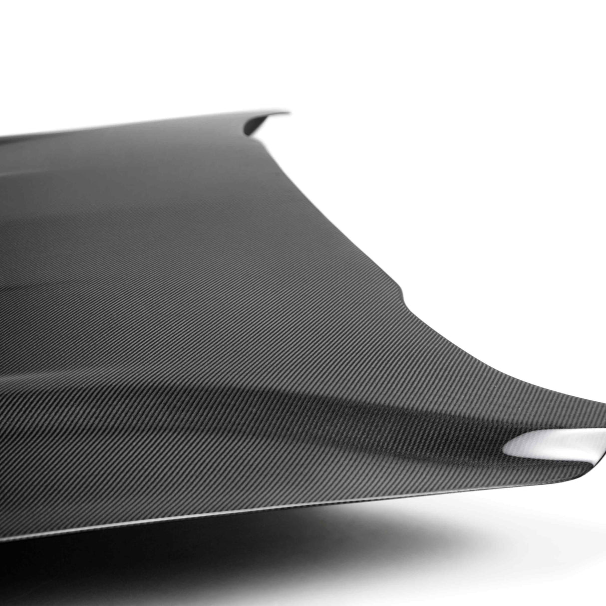 Type-OE double sided carbon fiber hood for 2018-2023 Ford Mustang