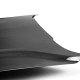 Type-OE double sided carbon fiber hood for 2018-2023 Ford Mustang