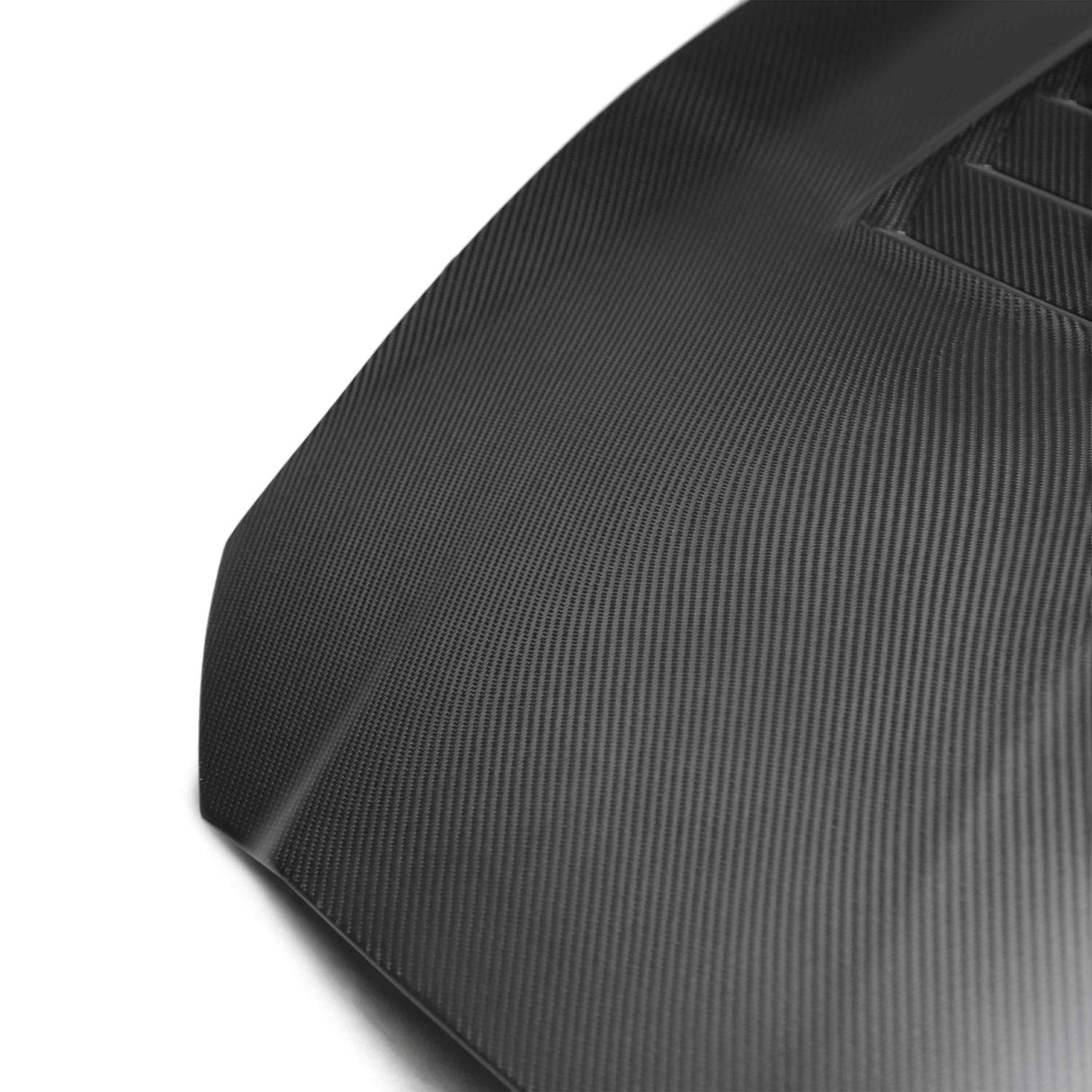 Type-CR dry carbon fiber hood for 2015-2020 Ford Mustang Shelby GT350 & GT350R