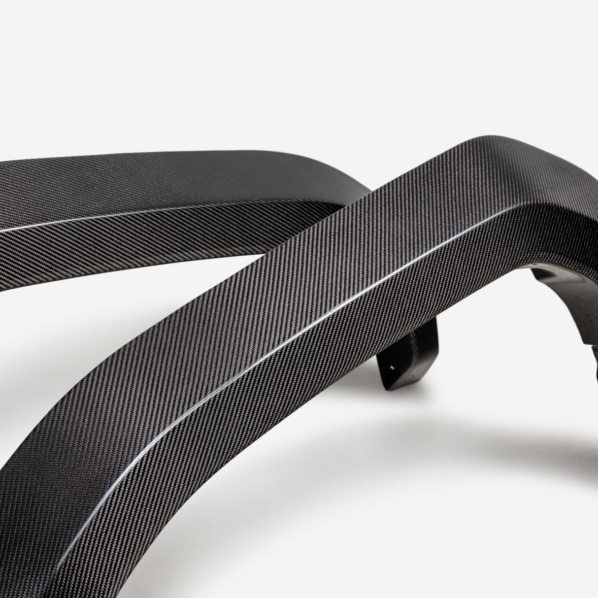Carbon fiber front fender flares for 2024 Toyota Tacoma PRO