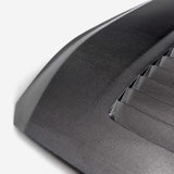 Type-GT5 double sided carbon fiber hood for 2024 Ford Mustang
