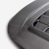 TV-style double-sided carbon fiber hood for 2023-2024 Toyota GR Corolla
