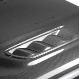 Type-OE carbon fiber hood for 2019-2024 Jeep Wrangler/Gladiator Rubicon