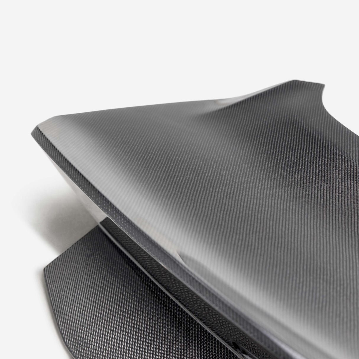 Type-SA double sided carbon fiber 1-piece decklid with integrted spoiler for 2024 Ford Mustang