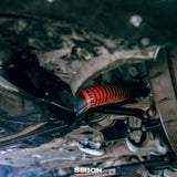 Carbon fiber brake cooling duct for 2023-2024 Nissan Z