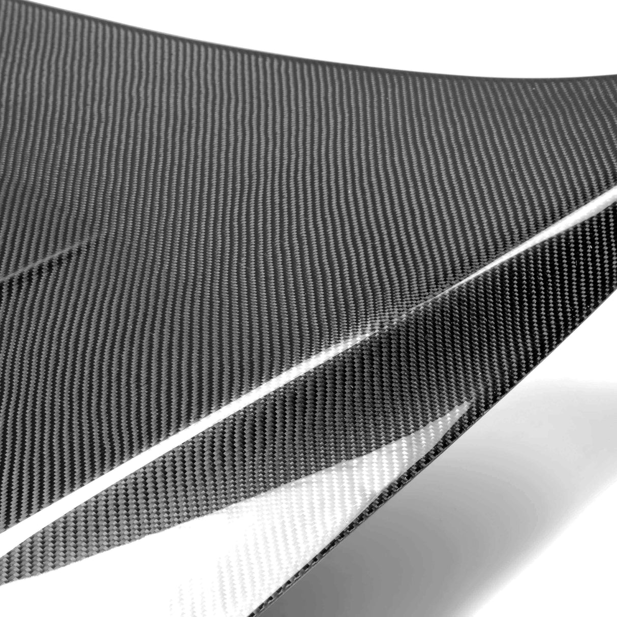 DV-style carbon fiber hood for 2008-2015 Mitsubishi Lancer EVO X