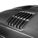 Type-T2 doubled sided carbon fiber hood for 2016-2023 Chevrolet Camaro (2019-2023 SS style)