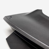 Type-AC double sided carbon fiber 1-piece decklid for 2024 Ford Mustang with holes for spoiler mounting