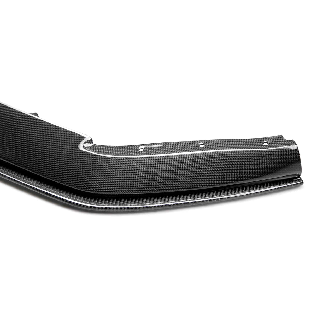 Type-AR carbon fiber front chin splitter for 2018-2023 Ford Mustang