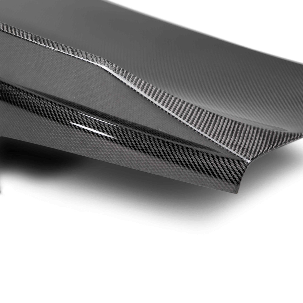 Type-ST double sided carbon fiber decklid with integrated spoiler for 2016-2024 Chevrolet Camaro