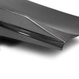 Type-ST double sided carbon fiber decklid with integrated spoiler for 2016-2024 Chevrolet Camaro