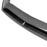 Type-AR carbon fiber front chin splitter for 2018-2023 Ford Mustang