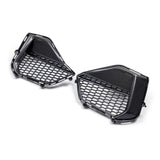 Carbon fiber front bumper inserts for 2024 Ford Mustang
