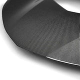 Type-OE double sided carbon fiber hood without hood insert for 2017-2023 Chevrolet Camaro ZL1