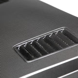 Type-SN double sided carbon fiber hood for 2015-2017 Ford Mustang
