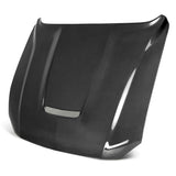 Type-GR (GT350 Style) double sided carbon fiber hood for 2018-2023 Ford Mustang