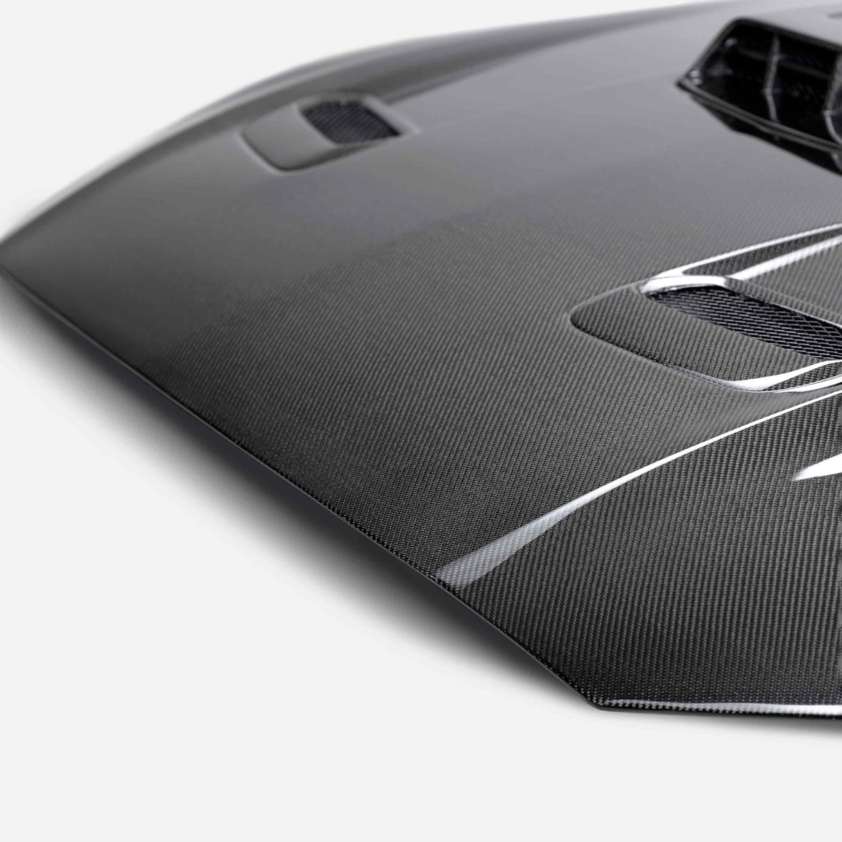 Type-SK double-sided carbon fiber hood for 2021-2023 Ford Mustang Mach 1