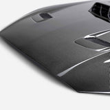 Type-SK double-sided carbon fiber hood for 2021-2023 Ford Mustang Mach 1