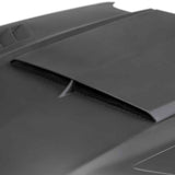 Type-AB ram air fiberglass hood for 2018-2023 Ford Mustang