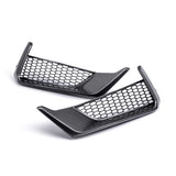 Carbon fiber front bumper inserts for 2024 Ford Mustang Dark Horse