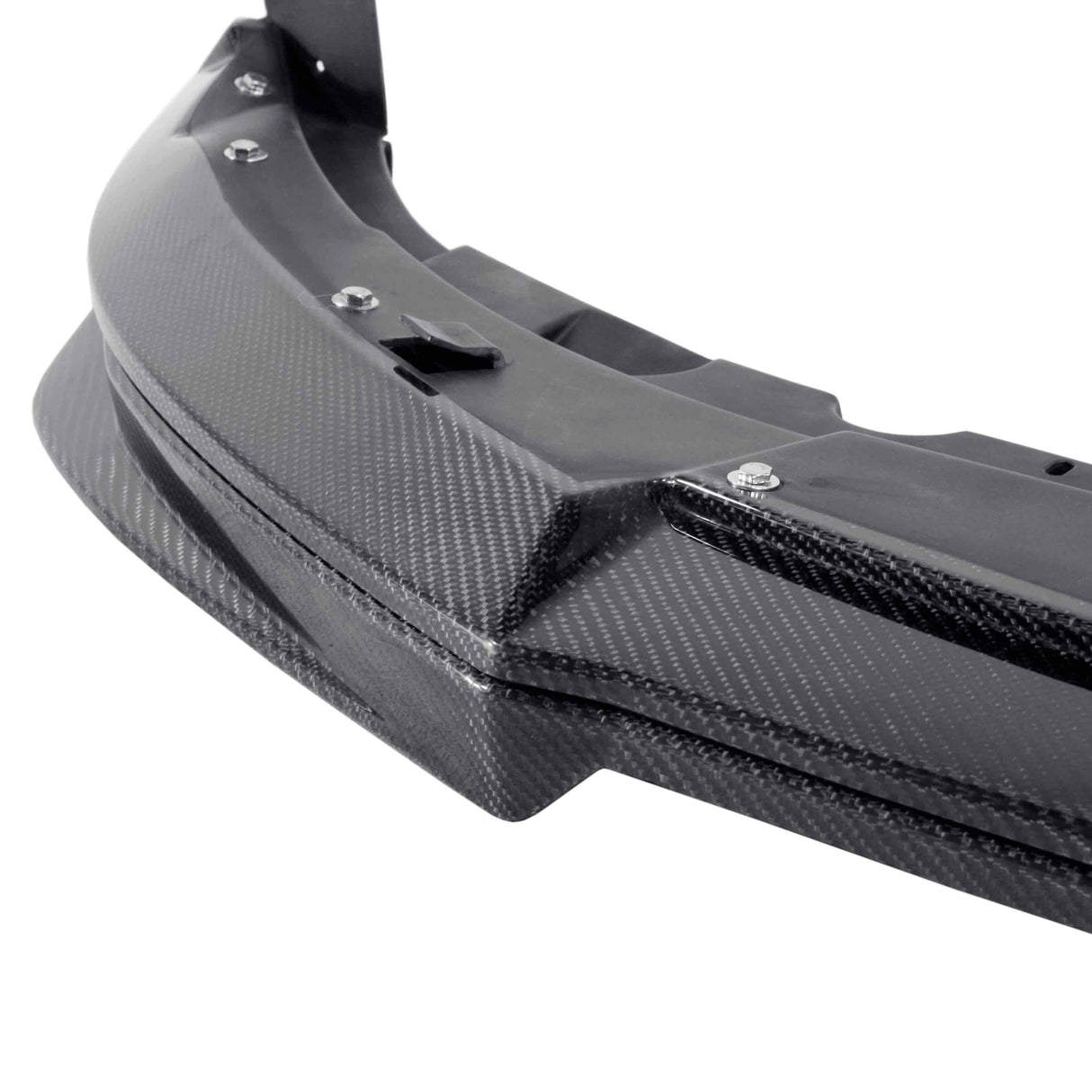 Type-OE carbon fiber front chin spoiler for 2010-2014 Ford Mustang Shelby GT500