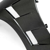 Type-AT carbon fiber front fenders for 2015-2017 Ford Mustang (pair)