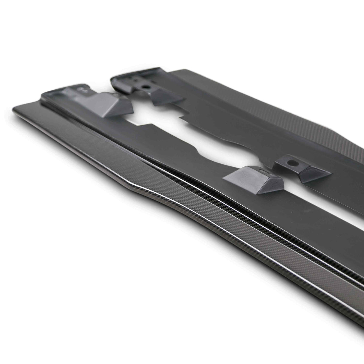 Type-AR carbon fiber rocker panels for 2016-2018 Ford Focus RS