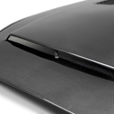 Type-SN double sided carbon fiber hood for 2015-2017 Ford Mustang