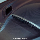 Type-OE carbon fiber hood for 2015-2023 Dodge Charger Hellcat