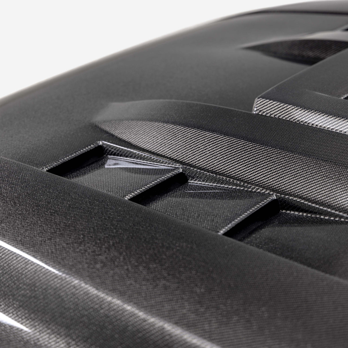 TS-style carbon fiber hood for 2024-2025 Toyota Tacoma and 2025 Toyota 4Runner