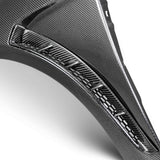 Type-GR carbon fiber front fenders for 2016-2018 Ford Focus RS (pair)