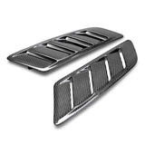 Type-AB carbon fiber hood vents for 2015-2017 Ford Mustang GT