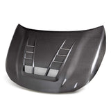 TV-style double-sided carbon fiber hood for 2023-2024 Toyota GR Corolla