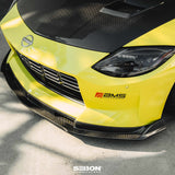 MB-style carbon fiber front lip for 2023-2024 Nissan Z