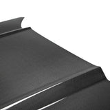Type-OE double sided carbon fiber hood for 2015-2017 Ford Mustang Eco Boost/V6
