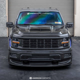 Type-AB carbon fiber hood for 2021-2024 Ford F-150